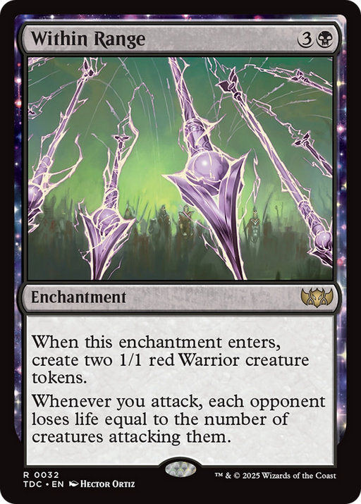 Within Range (TDC-032) [Commander: Tarkir: Dragonstorm]: MTG Single Wizards of the Coast