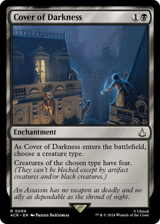 Cover of Darkness (ACR-089) [Assassin's Creed] MTG Single Wizards of the Coast