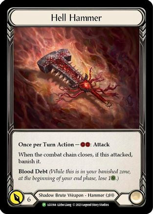 Hell Hammer [LGS164] (Promo)  Cold Foil Flesh And Blood Single Flesh And Blood   