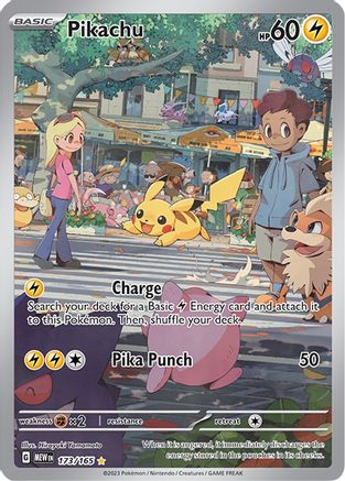 Pikachu - 173/165 Holofoil [SV: Scarlet & Violet 151] Pokemon Single Pokémon