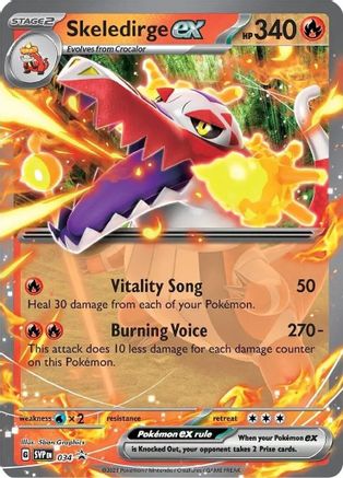 Skeledirge ex - 034 (34) Holofoil [Promos: SV Promo Cards] Pokemon Single Pokémon