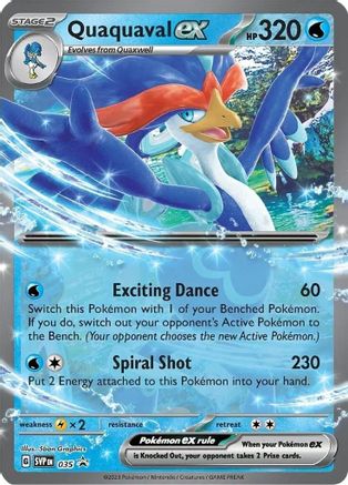 Quaquaval ex - 035 (35) Holofoil [Promos: SV Promo Cards] Pokemon Single Pokémon