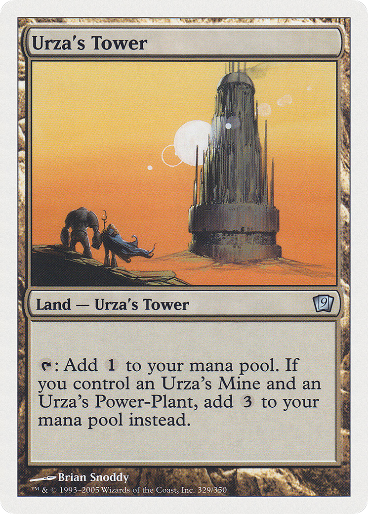 Urza's Tower (9ED-329) [Ninth Edition] MTG Single Wizards of the Coast