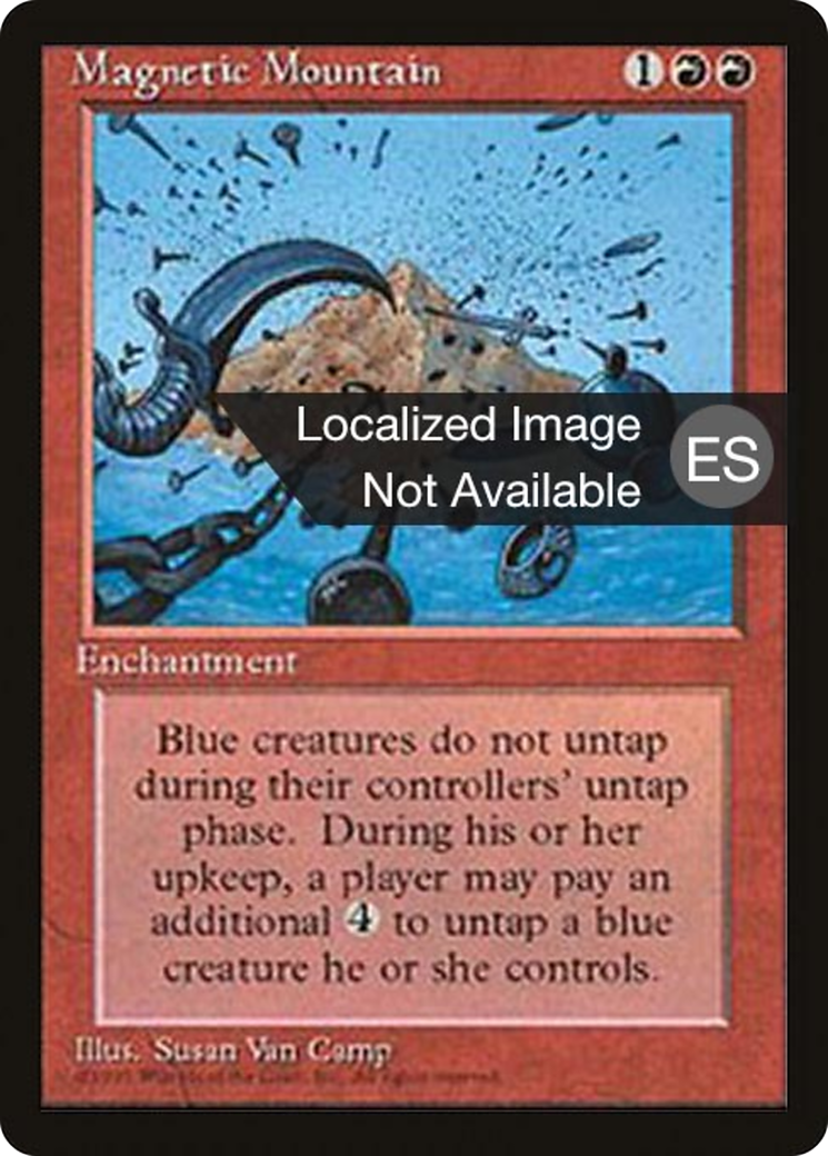 Magnetic Mountain (4BB-209) [Fourth Edition Foreign Black Border] MTG Single Wizards of the Coast