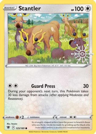 Stantler - 125/189 (Holiday Calendar) Holofoil [Misc: Cards & Products] Pokemon Single Pokémon