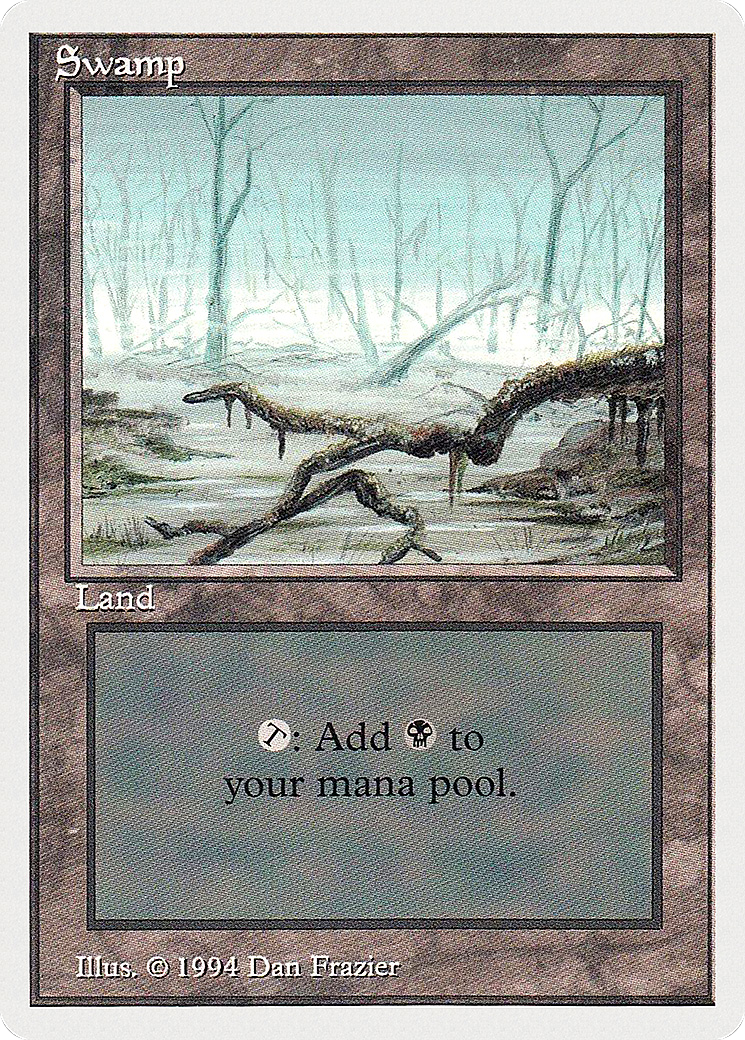 Swamp (SUM-298) [Misc] Summer Magic / Edgar MTG Single Wizards of the Coast
