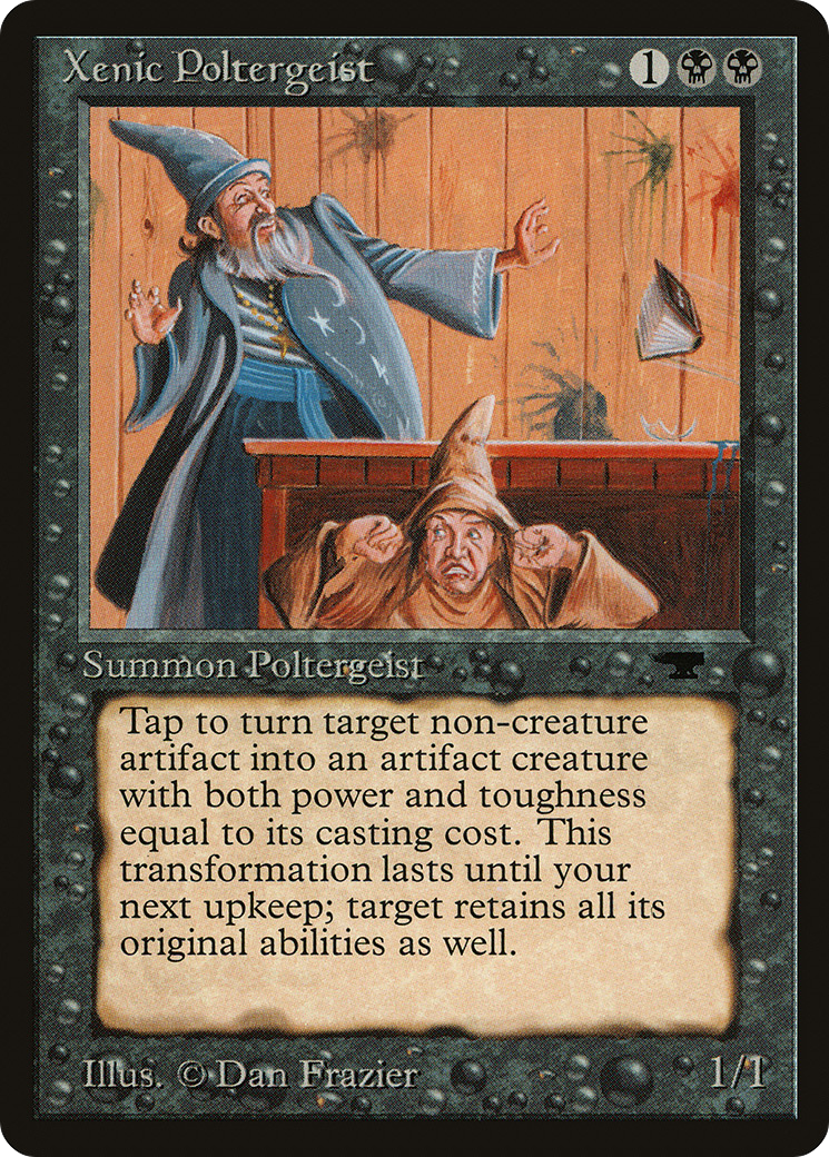 Xenic Poltergeist (ATQ-) [Oldschool] Antiquities MTG Single Wizards of the Coast