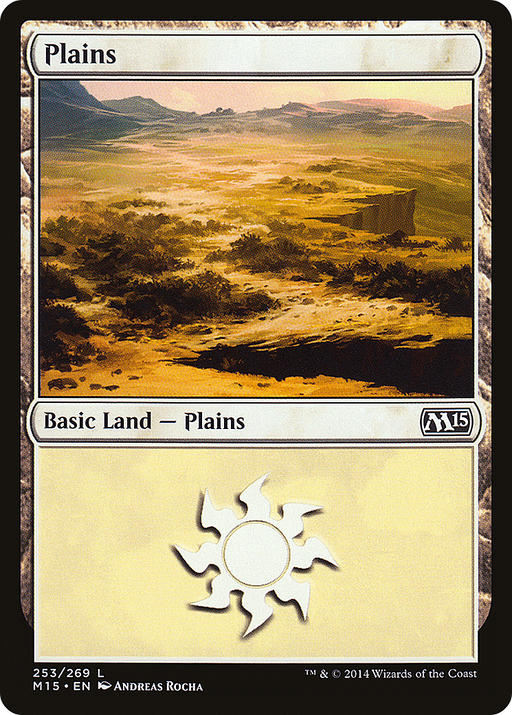 Plains (M15-253) [Magic 2015] MTG Single Wizards of the Coast