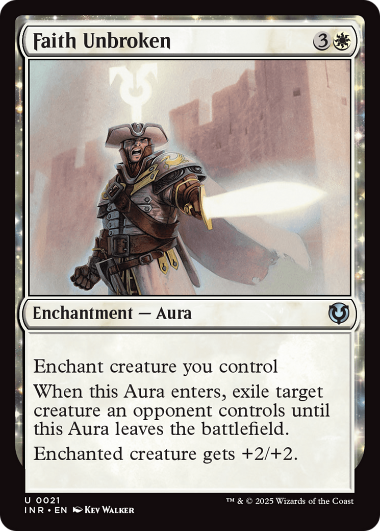 Faith Unbroken (INR-021) [Innistrad Remastered] Foil MTG Single Wizards of the Coast