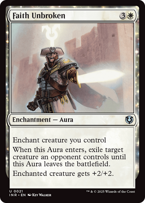 Faith Unbroken (INR-021) [Innistrad Remastered] Foil MTG Single Wizards of the Coast
