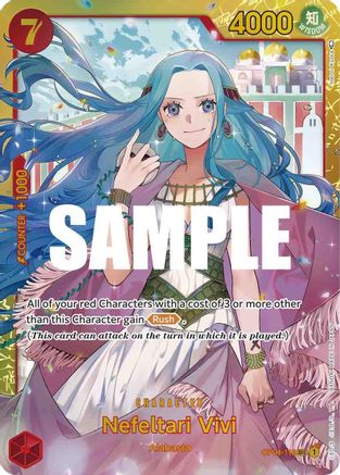 Nefeltari Vivi (118) (OP04-118) [Kingdoms of Intrigue] Foil One Piece Single Bandai