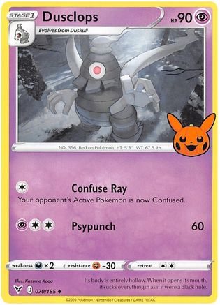 Dusclops (70) [Misc: Trick or Trade BOOster Bundle 2023] Pokemon Single Pokémon