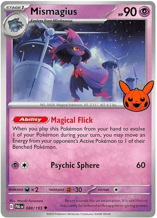 Mismagius (88) [Misc: Trick or Trade BOOster Bundle 2023] Pokemon Single Pokémon
