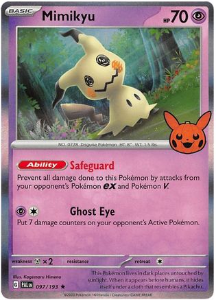 Mimikyu (97) [Misc: Trick or Trade BOOster Bundle 2023] Pokemon Single Pokémon