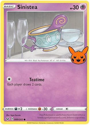 Sinistea (89) [Misc: Trick or Trade BOOster Bundle 2023] Pokemon Single Pokémon