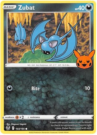 Zubat (103) [Misc: Trick or Trade BOOster Bundle 2023] Pokemon Single Pokémon