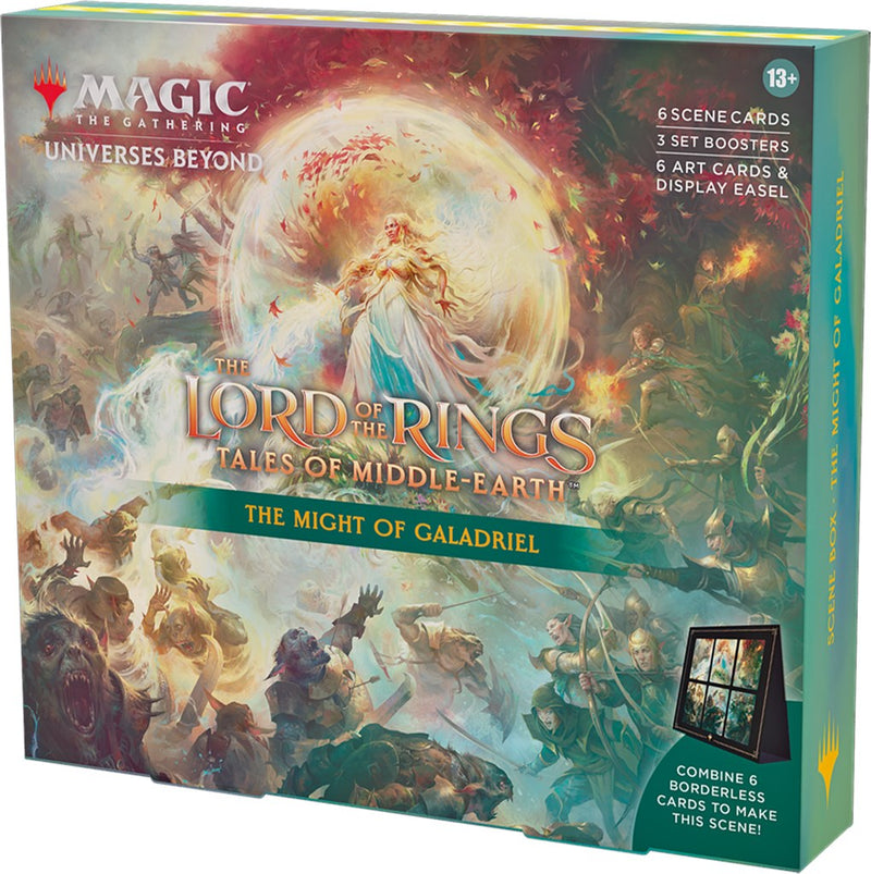 MTG The Lord of the Rings: Tales of Middle-earth - Scene Box (The Might of Galadriel) MTG Sealed Magic: The Gathering   