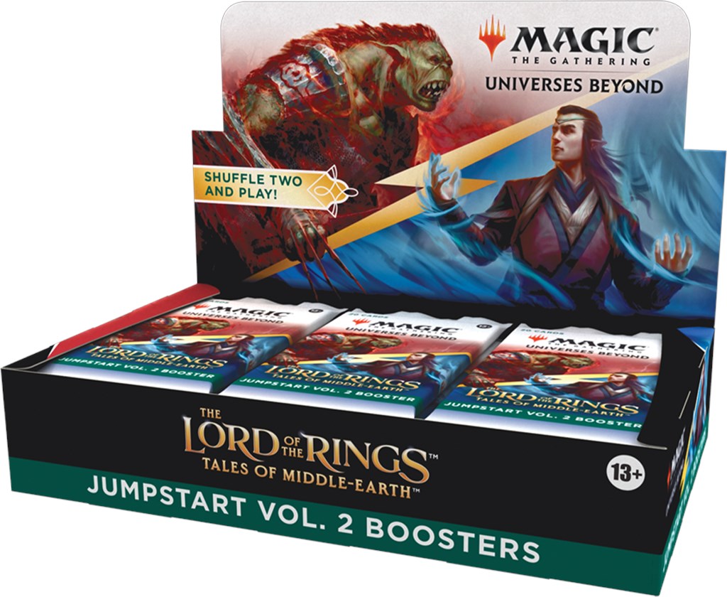 MTG The Lord of the Rings: Tales of Middle-earth - Jumpstart Vol. 2 Booster Box MTG Sealed Magic: The Gathering   