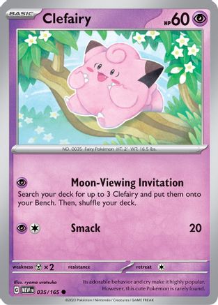 Clefairy (35) [SV: Scarlet & Violet 151] Pokemon Single Pokémon