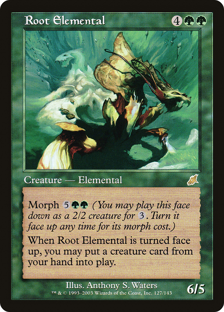 Root Elemental (SCG-127) [Scourge] Foil MTG Single Wizards of the Coast