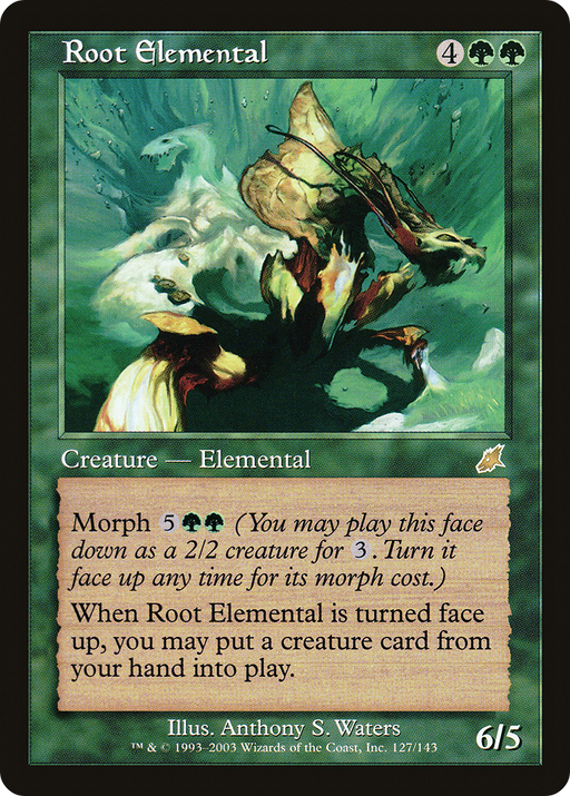 Root Elemental (SCG-127) [Scourge] MTG Single Wizards of the Coast