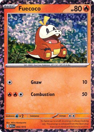 Fuecoco (2) Holofoil [Promos: McDonalds Promos 2023] Pokemon Single Pokémon