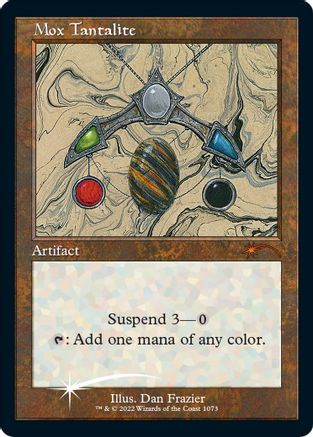 Mox Tantalite (Foil Etched) (SLD-1073) [Secret Lair Drop Series] Foil