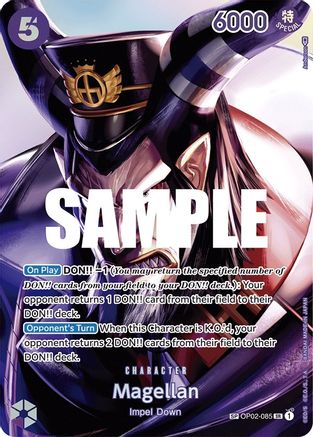 Magellan (SP) (OP02-085) [Kingdoms of Intrigue] Foil One Piece Single Bandai