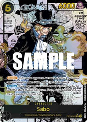 Sabo (Alternate Art) (Manga) (OP04-083) [Kingdoms of Intrigue] Foil One Piece Single Bandai