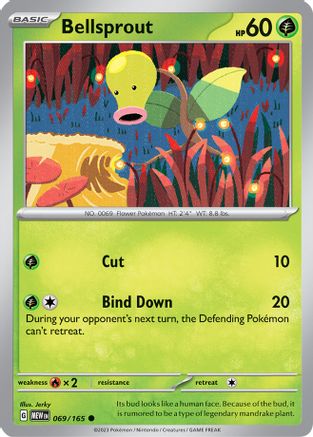 Bellsprout (69) [SV: Scarlet & Violet 151] Pokemon Single Pokémon