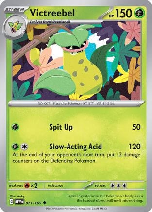 Victreebel (71) [SV: Scarlet & Violet 151] Pokemon Single Pokémon