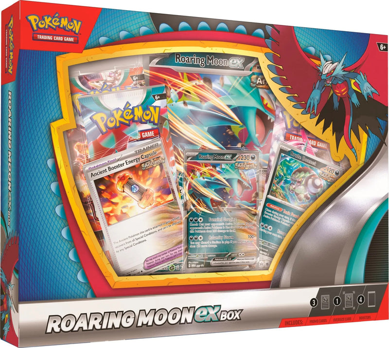 Pokémon Roaring Moon ex Box Pokemon Sealed Pokémon   