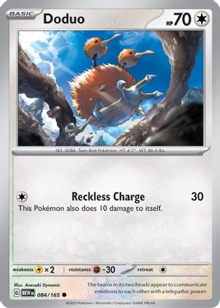 Doduo (84) [SV: Scarlet & Violet 151] Pokemon Single Pokémon