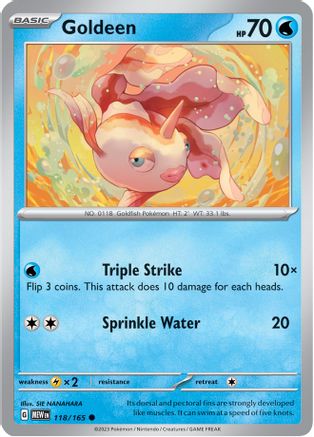 Goldeen (118) [SV: Scarlet & Violet 151] Pokemon Single Pokémon