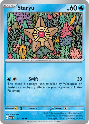 Staryu (120) [SV: Scarlet & Violet 151] Pokemon Single Pokémon