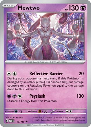 Mewtwo (150) Holofoil [SV: Scarlet & Violet 151] Pokemon Single Pokémon
