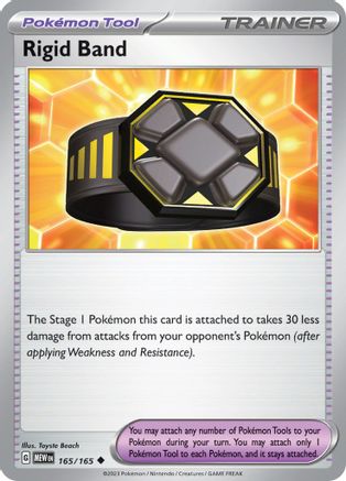 Rigid Band (165) - [SV: Scarlet & Violet 151] Reverse Holofoil Pokemon Single Pokémon