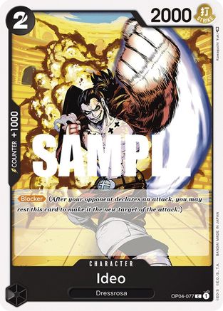 Ideo (OP04-077) [Kingdoms of Intrigue] One Piece Single Bandai