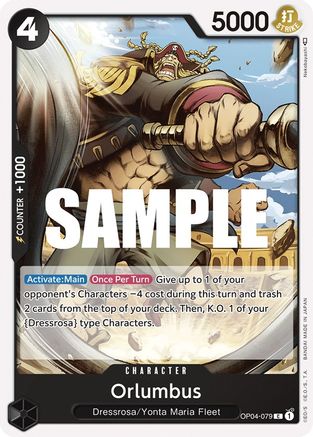 Orlumbus (OP04-079) [Kingdoms of Intrigue] One Piece Single Bandai