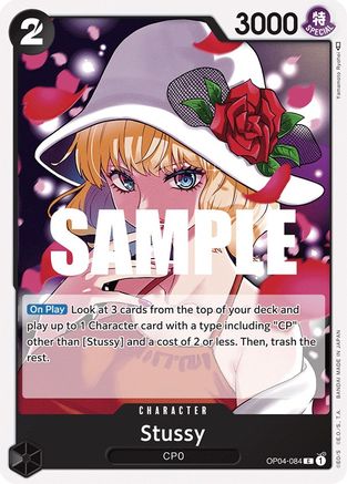 Stussy (OP04-084) [Kingdoms of Intrigue] One Piece Single Bandai