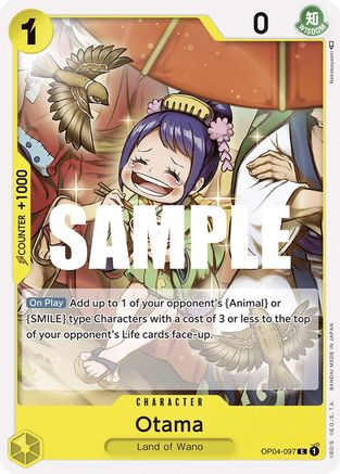 Otama (OP04-097) [Kingdoms of Intrigue] One Piece Single Bandai