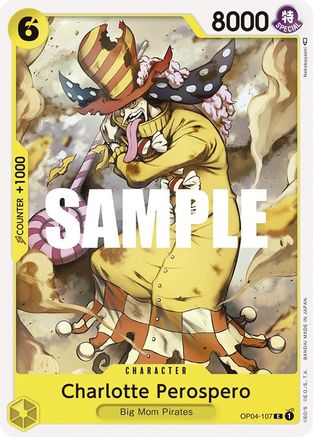 Charlotte Perospero (OP04-107) [Kingdoms of Intrigue] One Piece Single Bandai