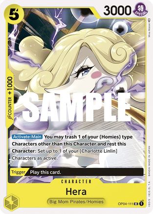 Hera (OP04-111) [Kingdoms of Intrigue] One Piece Single Bandai