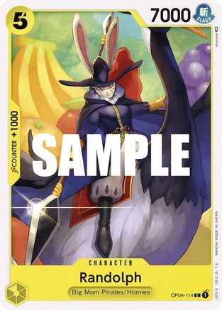 Randolph (OP04-114) [Kingdoms of Intrigue] One Piece Single Bandai