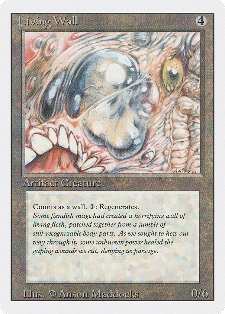 Living Wall (3ED-262) [Revised Edition] MTG Single Wizards of the Coast