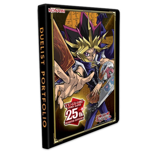 YuGiOh!: 9-Pocket Duelist Portfolio - "Yugi & Kaiba Quarter Century" Yugioh Sealed Konami   