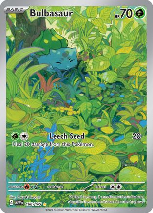 Bulbasaur - 166/165 Holofoil [SV: Scarlet & Violet 151] Pokemon Single Pokémon