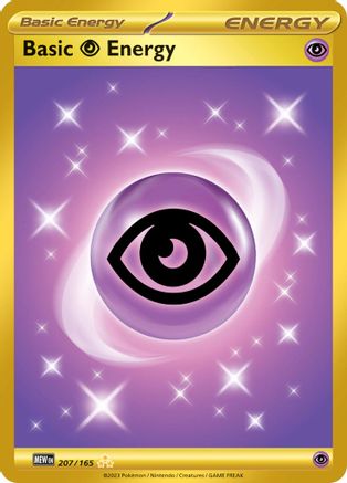Basic Psychic Energy - 207/165 Holofoil [SV: Scarlet & Violet 151] Pokemon Single Pokémon
