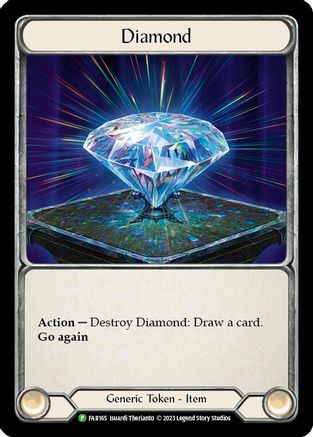 Diamond [FAB165] (Promo)  Cold Foil Flesh And Blood Single Flesh And Blood   
