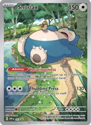 Snorlax - 051 (51) - [Promos: SV Promo Cards] Holofoil Pokemon Single Pokémon